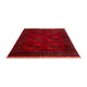 Afghan Teppich - Kunduz - 205 x 153 cm - rot