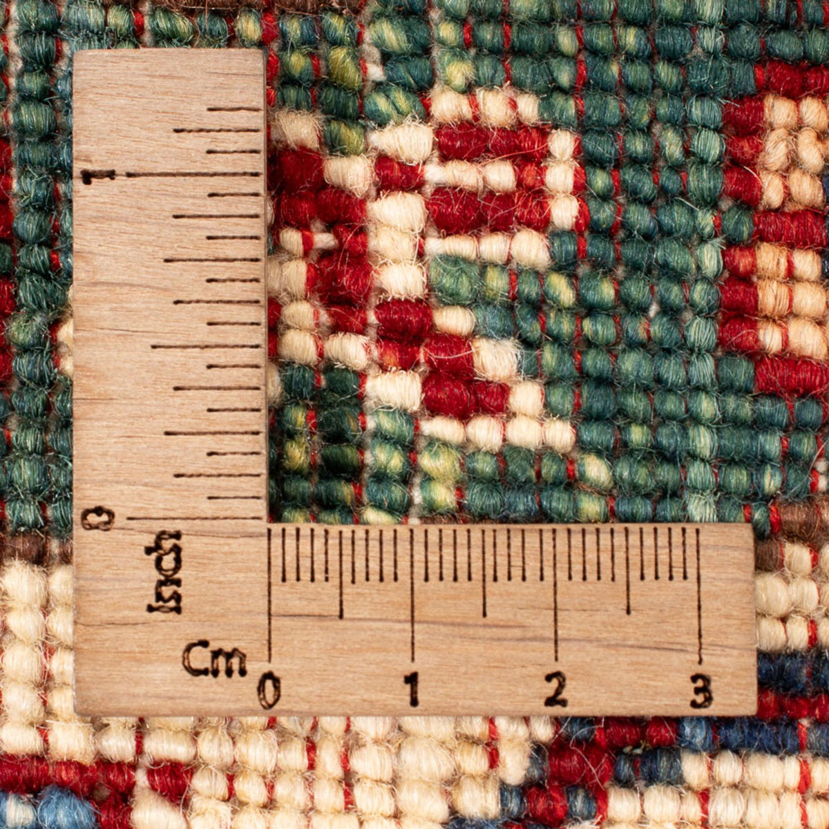 Ziegler Teppich - Kazak rund  - 148 x 147 cm - blau