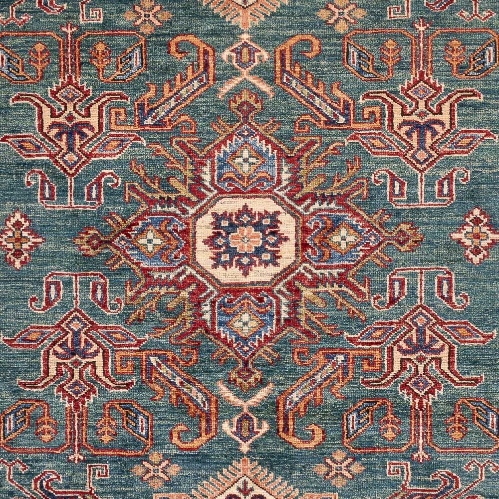 Ziegler Teppich - Kazak - 193 x 150 cm - grün