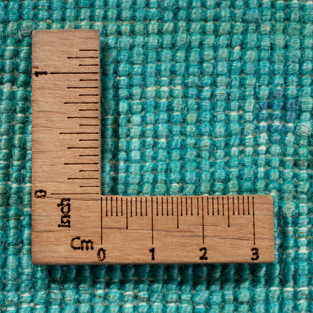 Ziegler Teppich - Modern - Vintage / Colored - 199 x 151 cm - blau