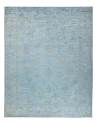 Ziegler Teppich - Modern - Vintage / Colored - 194 x 149 cm - hellblau – product image