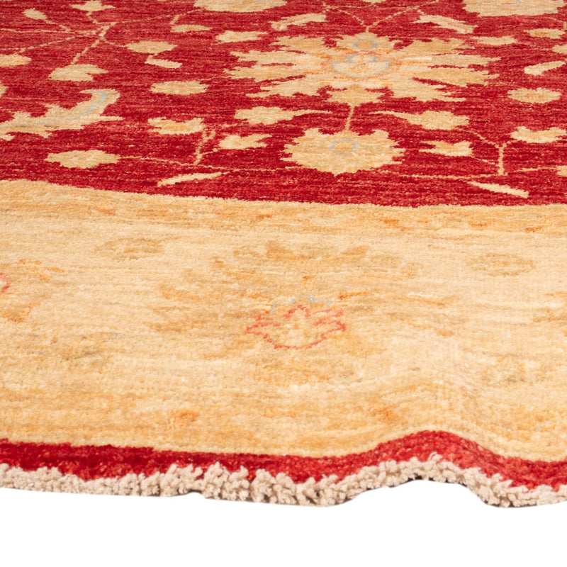 Ziegler Teppich rund  - 252 x 250 cm - rot