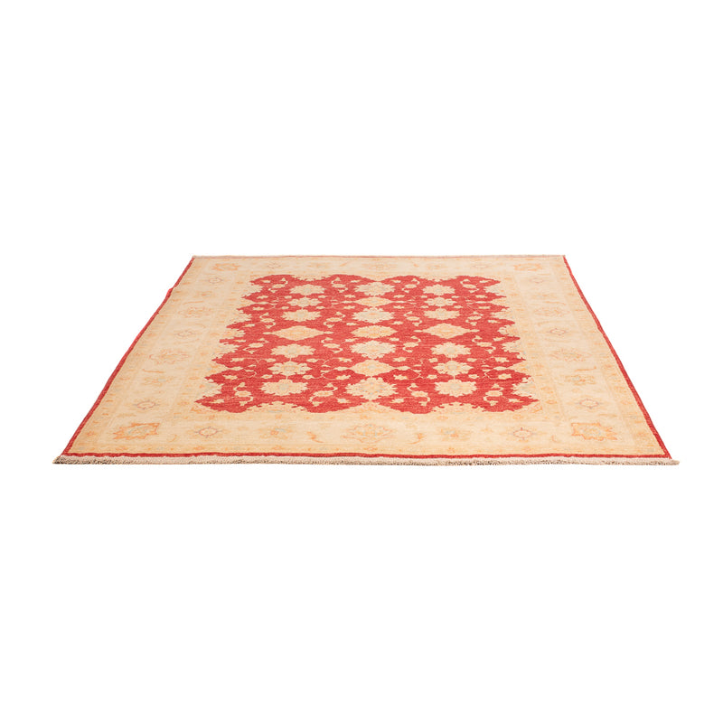 Ziegler Teppich - 199 x 158 cm - rot