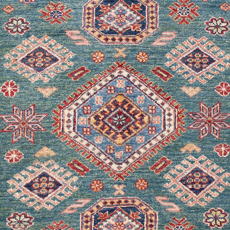 Ziegler Teppich - Kazak - Royal - 182 x 117 cm - grün