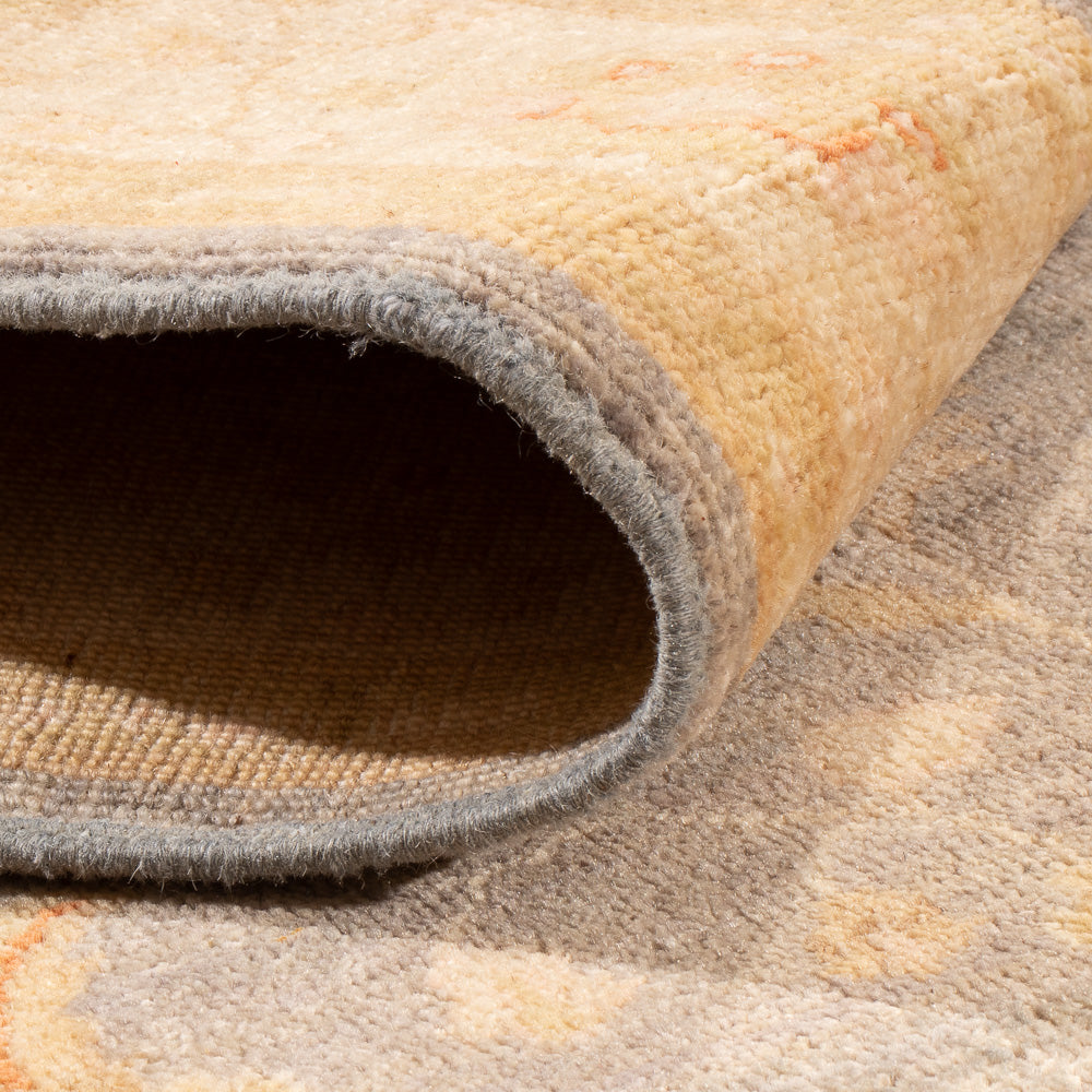 Ziegler Teppich - 178 x 123 cm - seeblau