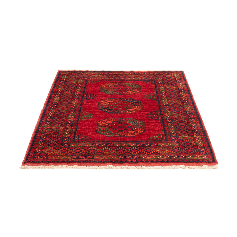 Afghan Teppich - 179 x 123 cm - rot
