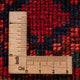 Afghan Teppich - 179 x 123 cm - rot