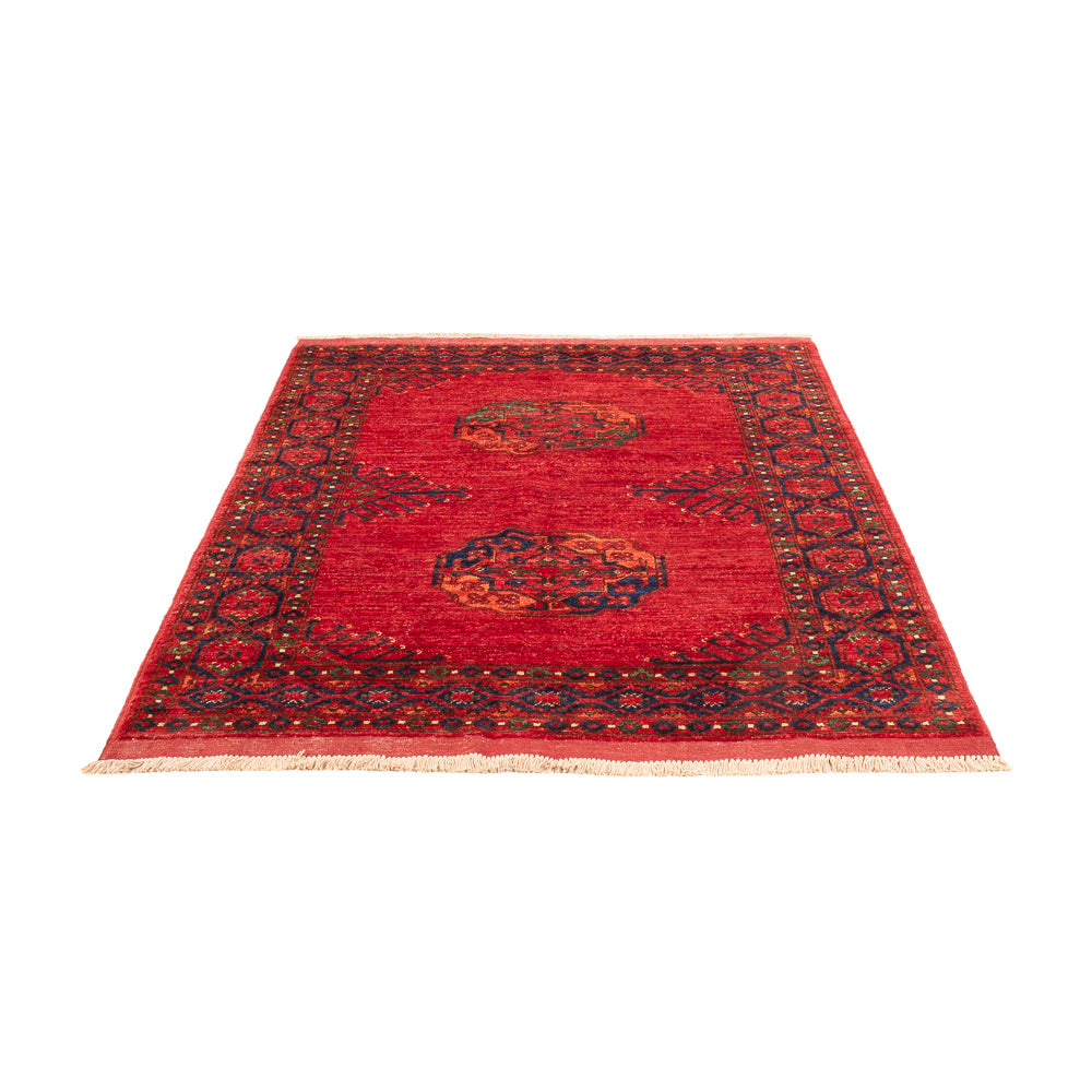 Afghan Teppich - 183 x 125 cm - rot
