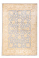Ziegler Teppich - 178 x 121 cm - seeblau
