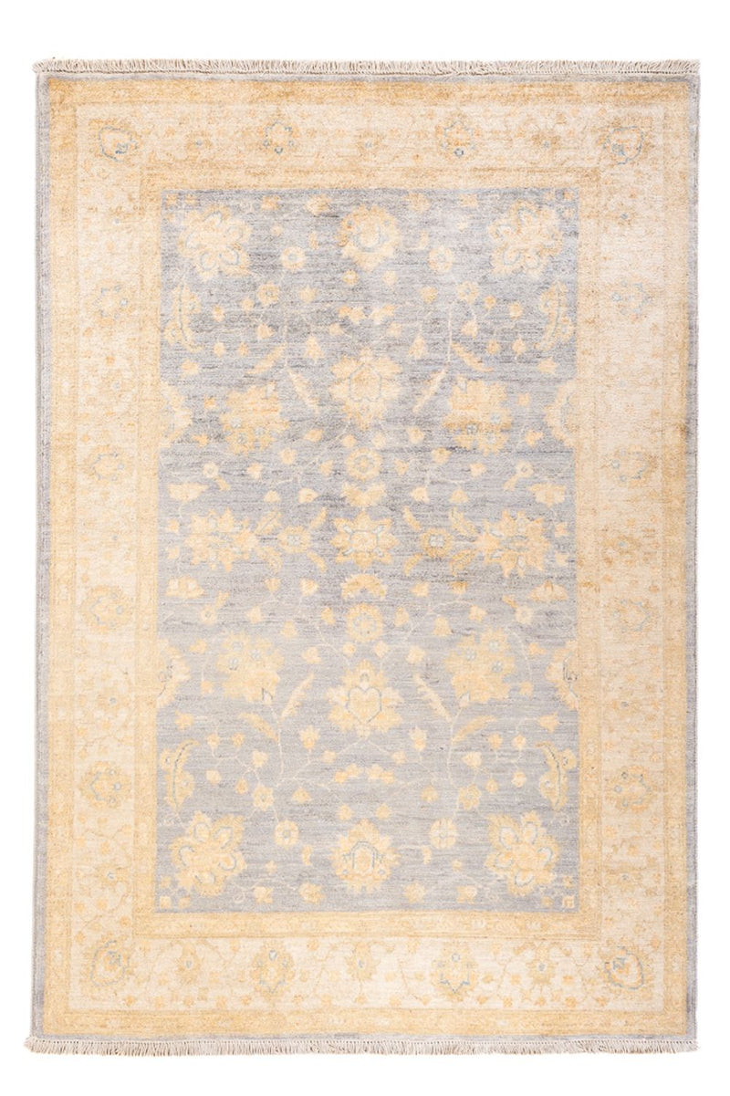 Ziegler Teppich - 178 x 121 cm - seeblau