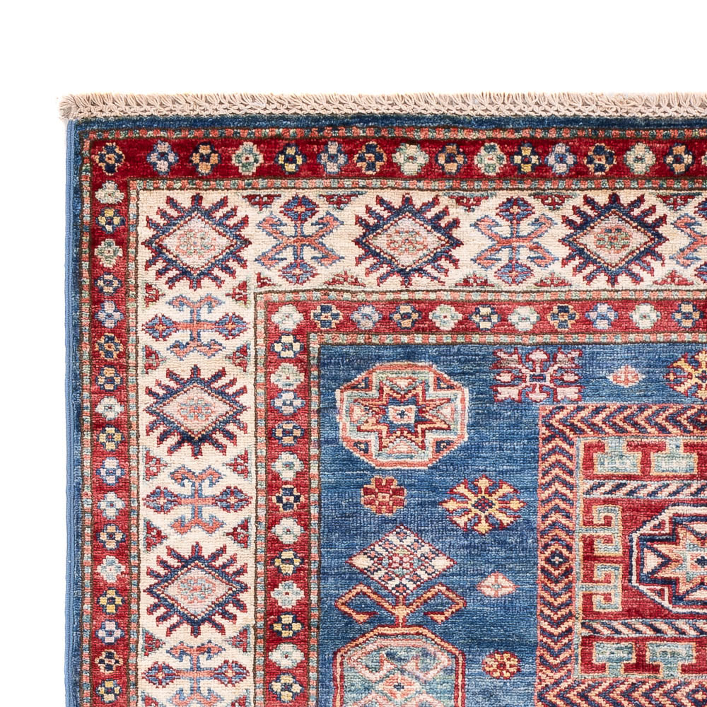 Ziegler Teppich - Kazak - Royal - 182 x 117 cm - blau