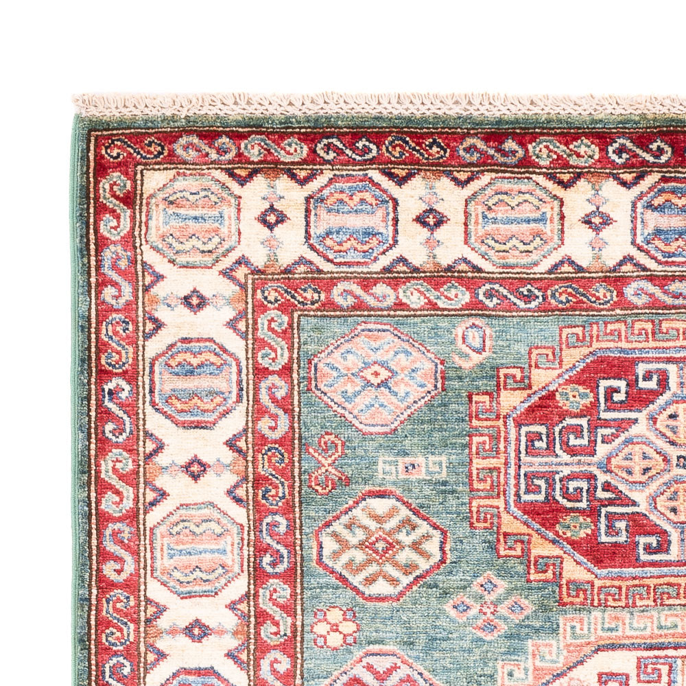 Ziegler Teppich - Kazak - Royal - 181 x 119 cm - seegrün