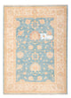 Ziegler Teppich - 175 x 124 cm - seeblau
