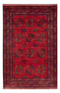 Afghan Teppich - Kunduz - 317 x 213 cm - rot