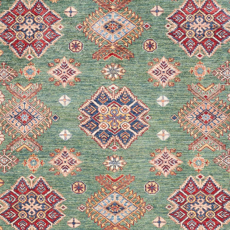 Ziegler Teppich - Kazak - 296 x 201 cm - hellgrün