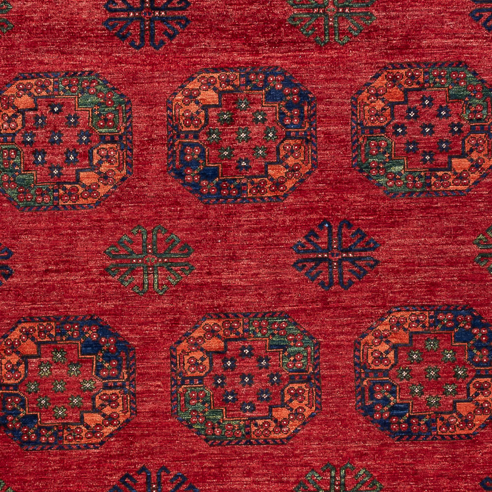 Afghan Teppich - Kunduz - 307 x 207 cm - rot