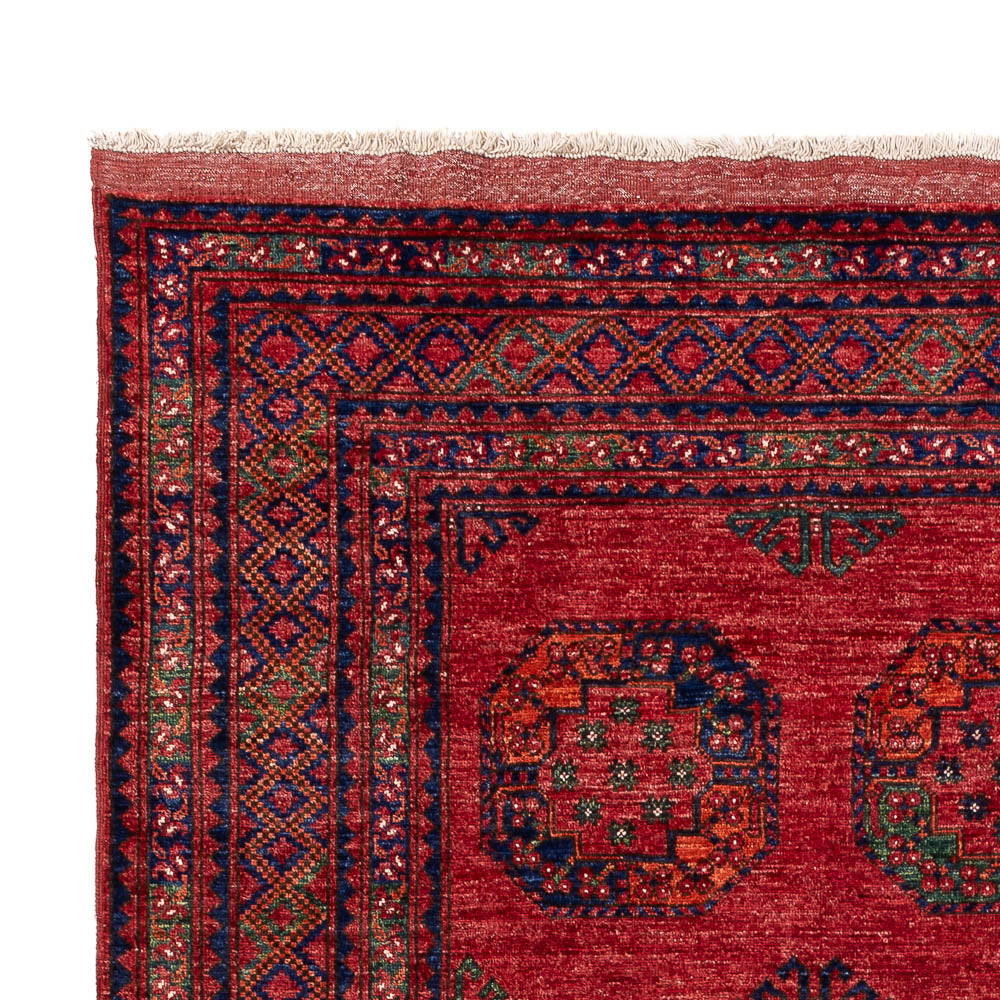 Afghan Teppich - Kunduz - 307 x 207 cm - rot