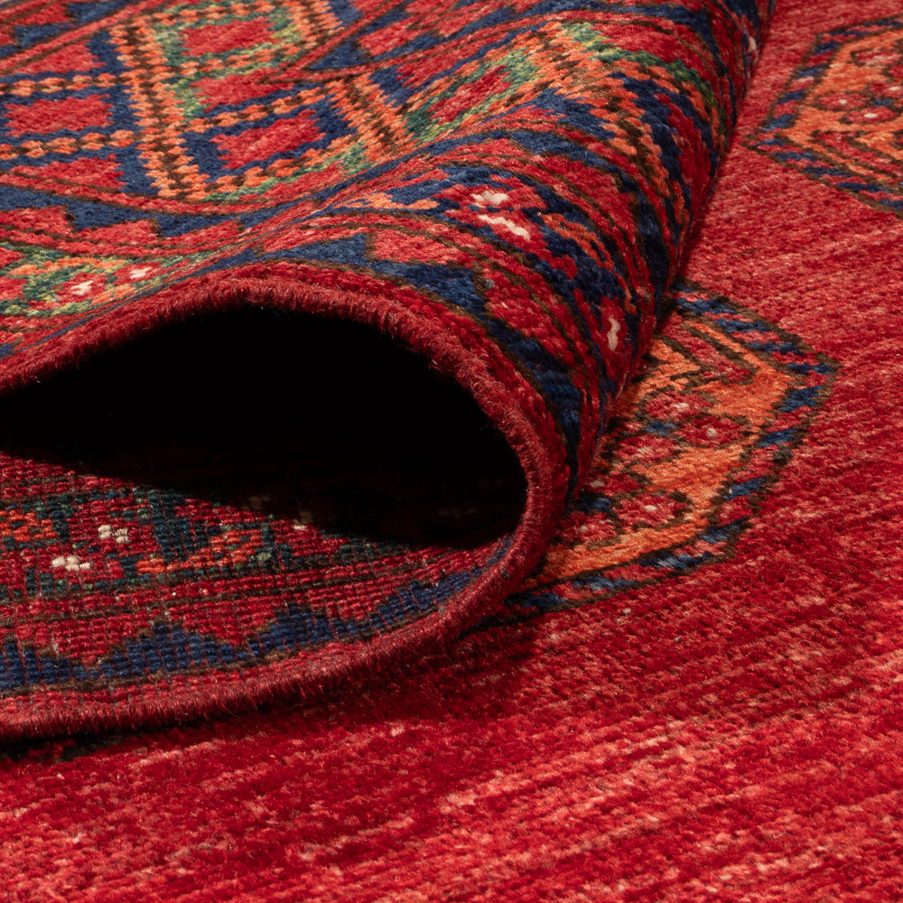 Afghan Teppich - Kunduz - 307 x 207 cm - rot