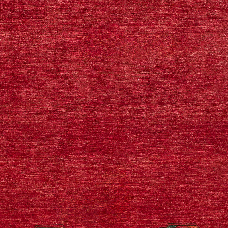 Afghan Teppich - Kunduz - 288 x 216 cm - rot