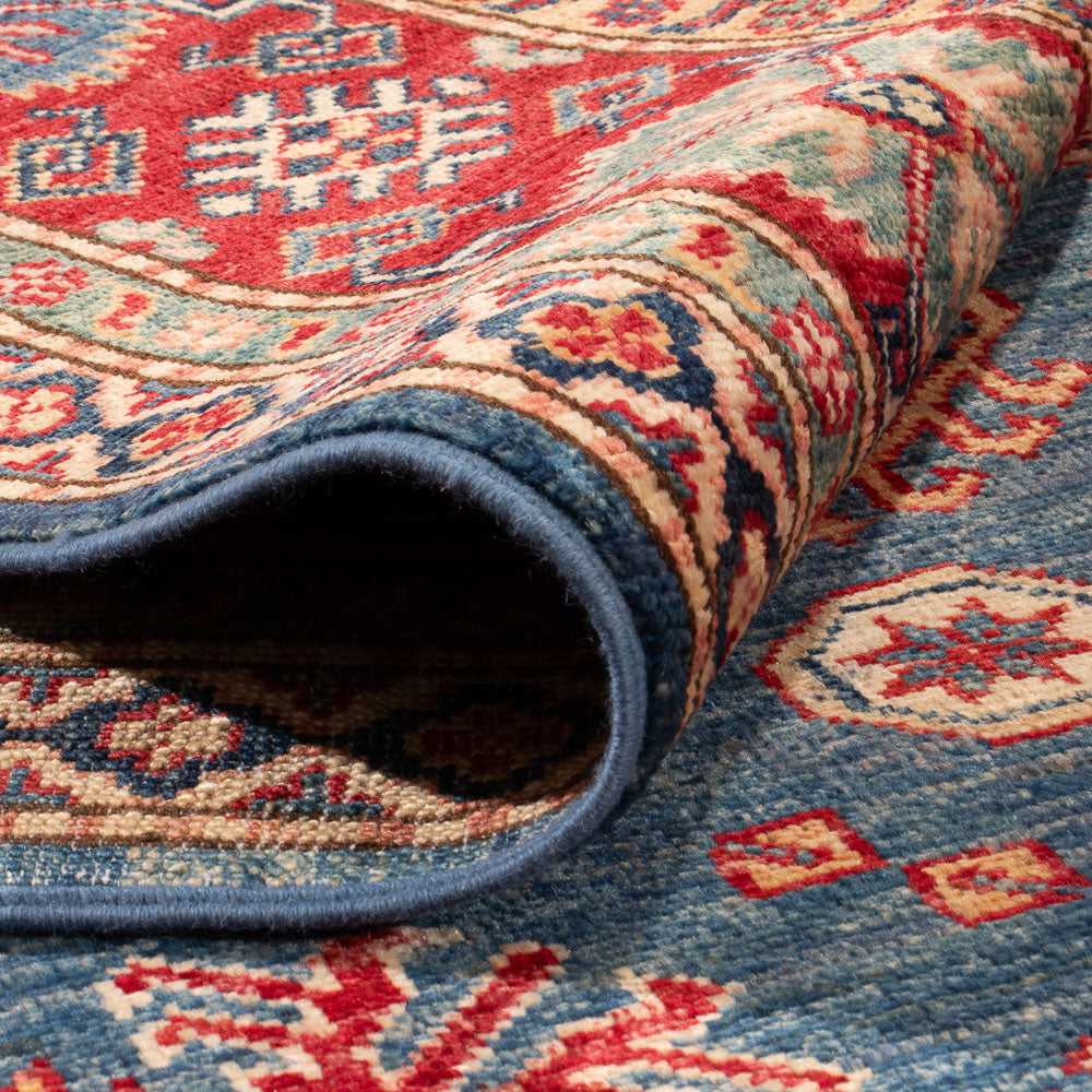 Ziegler Teppich - Kazak - 303 x 202 cm - blau