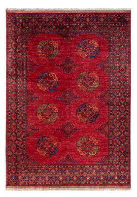 Afghan Teppich - Kunduz - 296 x 214 cm - rot