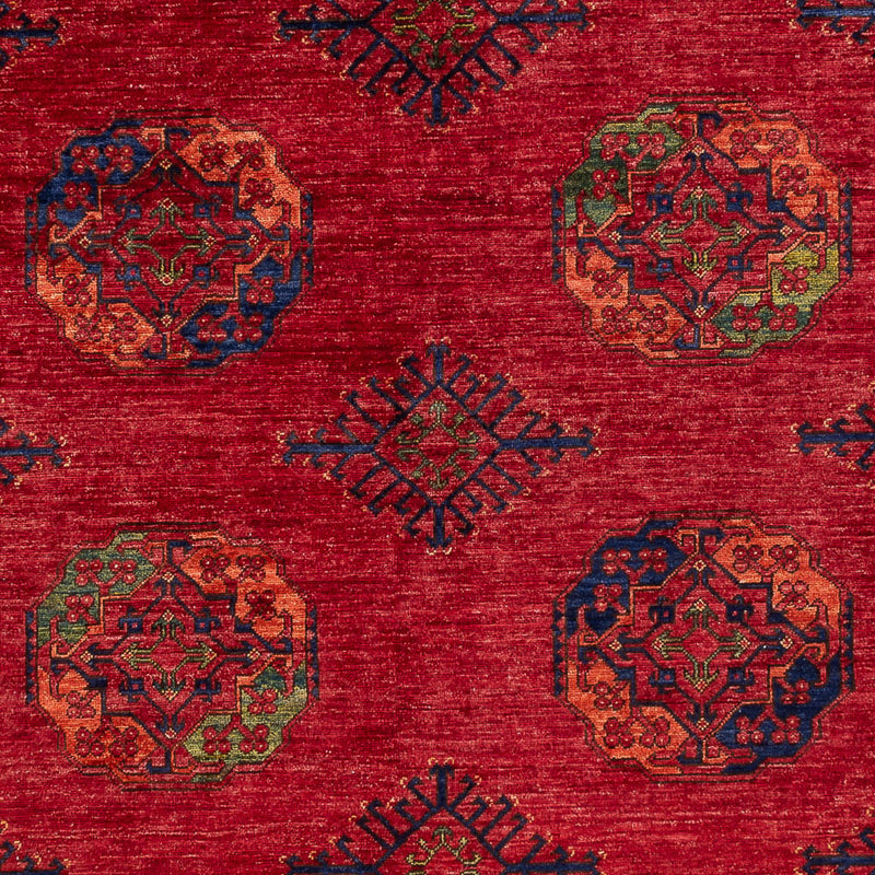 Afghan Teppich - Kunduz - 296 x 214 cm - rot