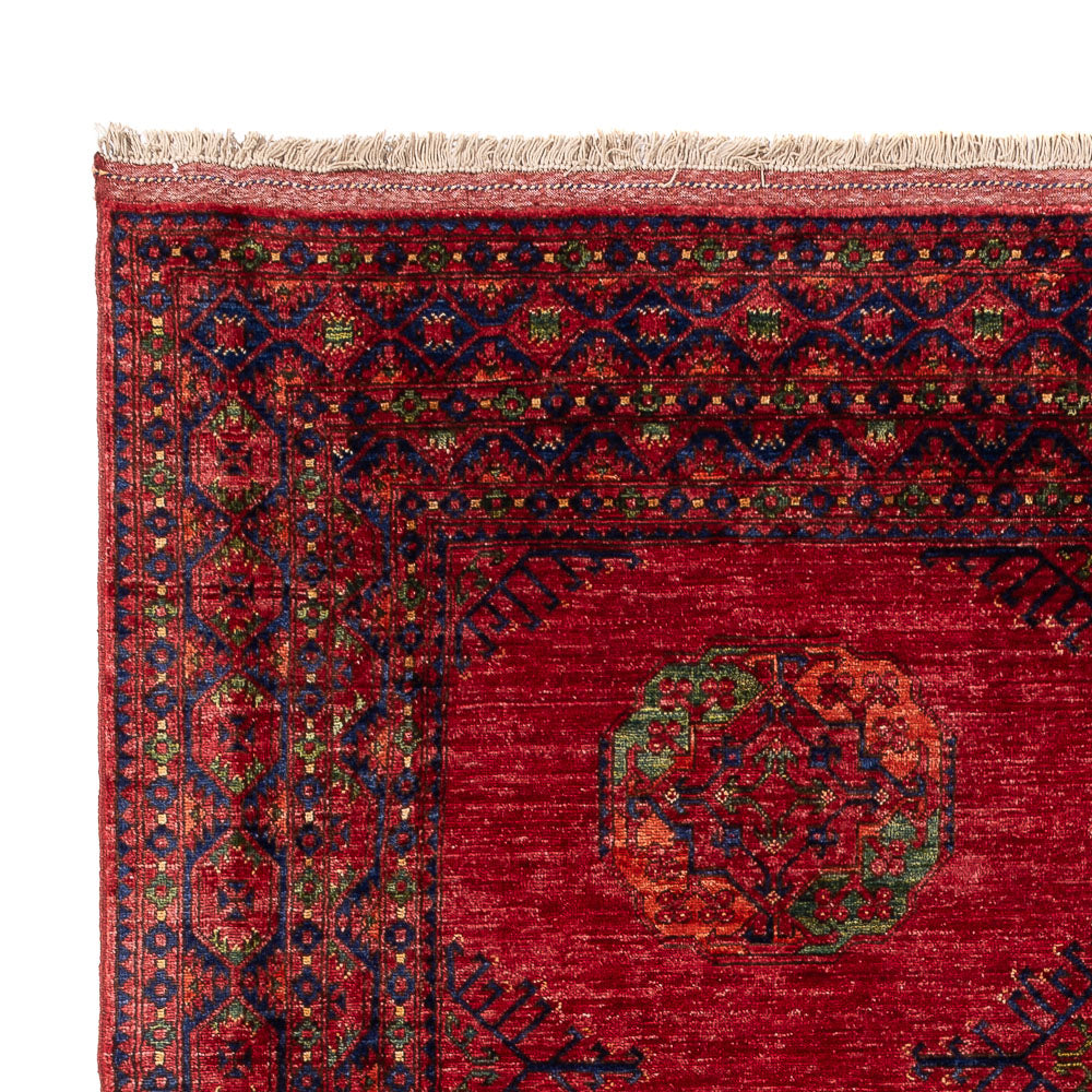 Afghan Teppich - Kunduz - 296 x 214 cm - rot