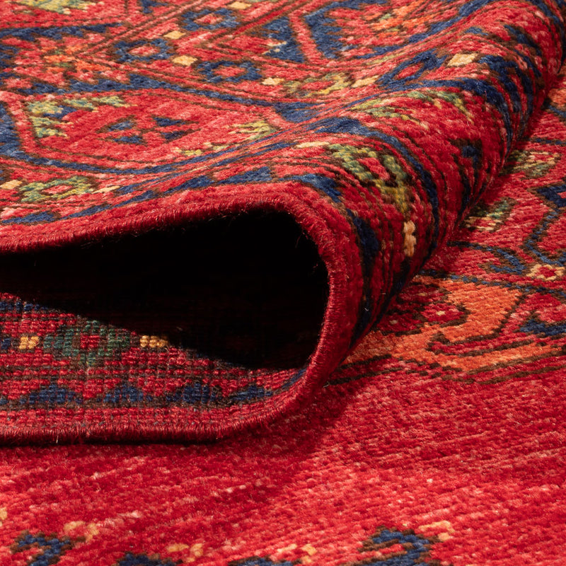 Afghan Teppich - Kunduz - 296 x 214 cm - rot