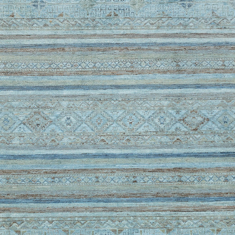 Ziegler Teppich - Shal - Vintage / Colored - 288 x 207 cm - hellblau