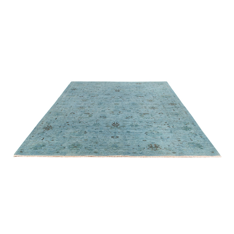Ziegler Teppich - Modern - Vintage / Colored - 300 x 202 cm - hellblau