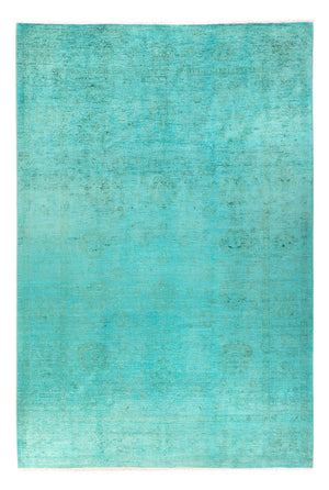 Ziegler Teppich - Modern - Vintage / Colored - 292 x 198 cm - türkis