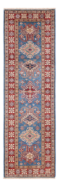 Läufer Ziegler - Kazak - 242 x 73 cm - blau