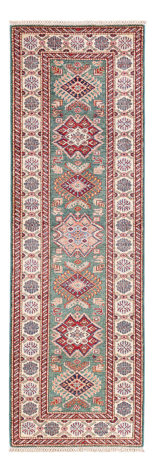 Läufer Ziegler - Kazak - 248 x 75 cm - dunkelgrün