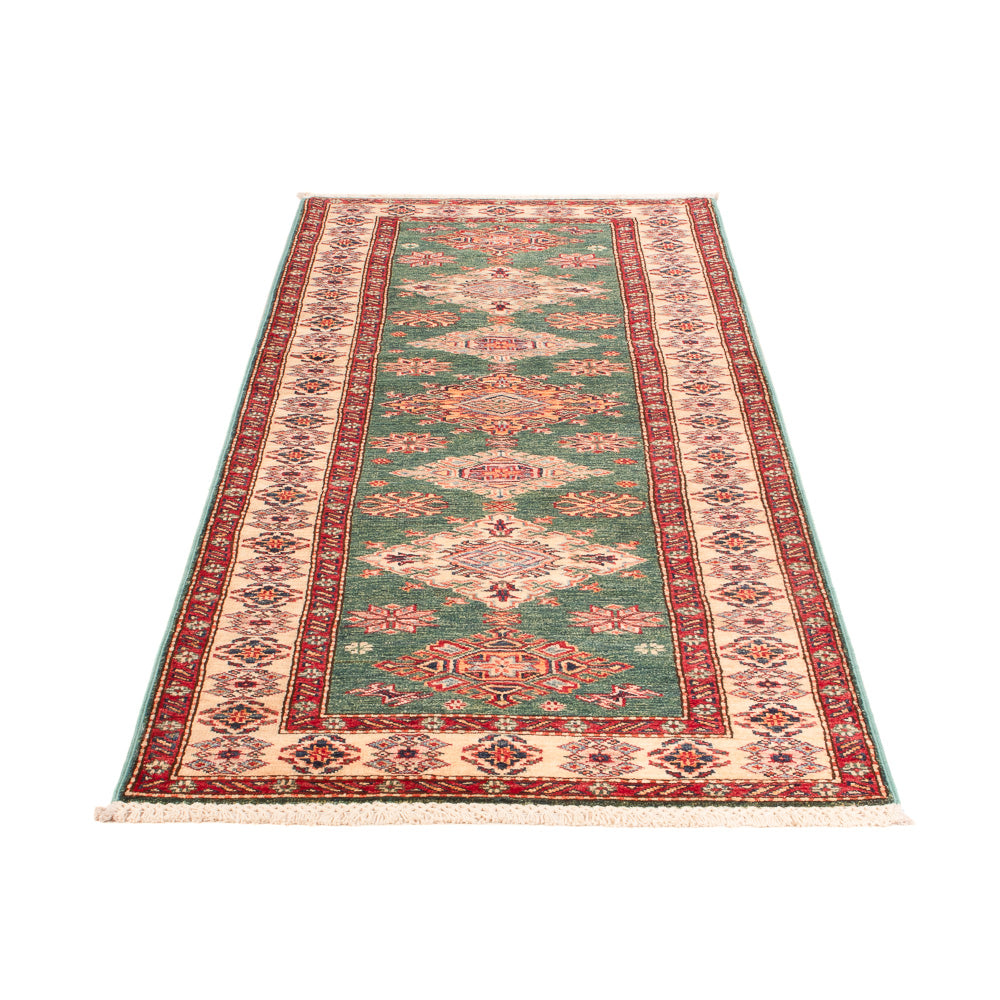 Läufer Ziegler - Kazak - 242 x 78 cm - grün