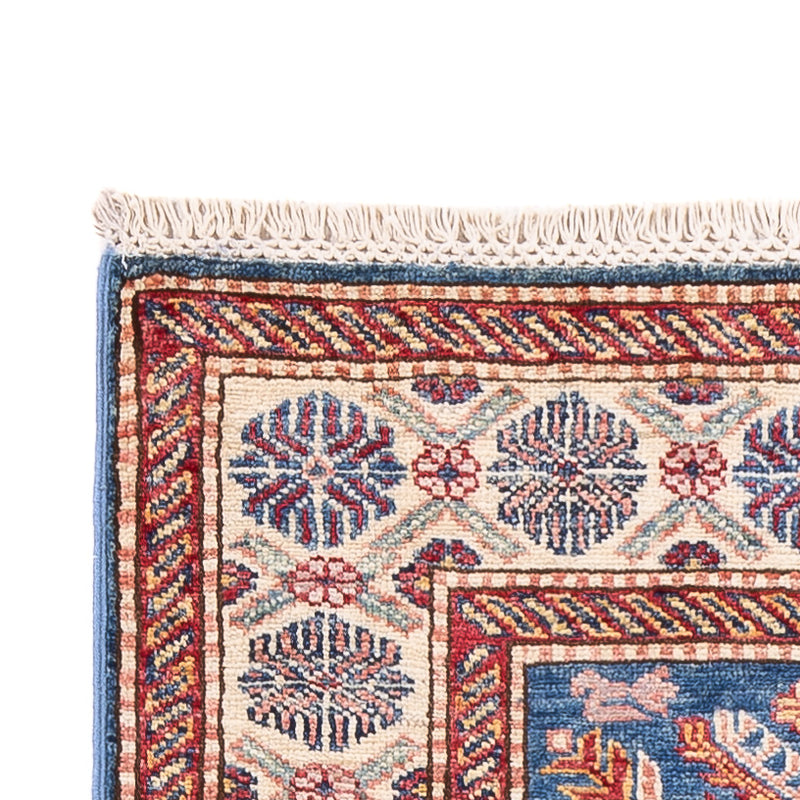 Läufer Ziegler - Kazak - 247 x 73 cm - blau