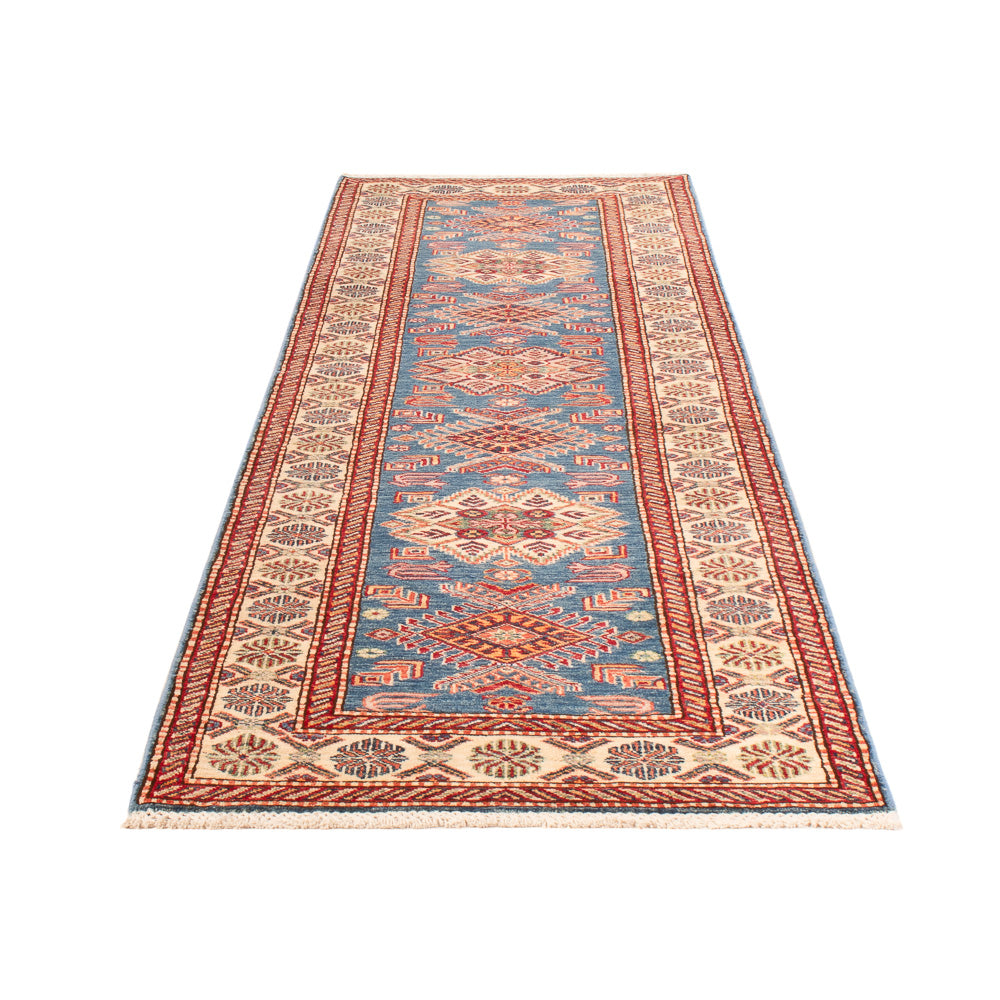 Läufer Ziegler - Kazak - 287 x 78 cm - blau