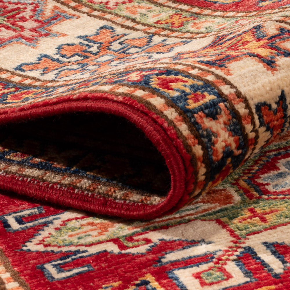Läufer Ziegler - Kazak - 250 x 76 cm - rot