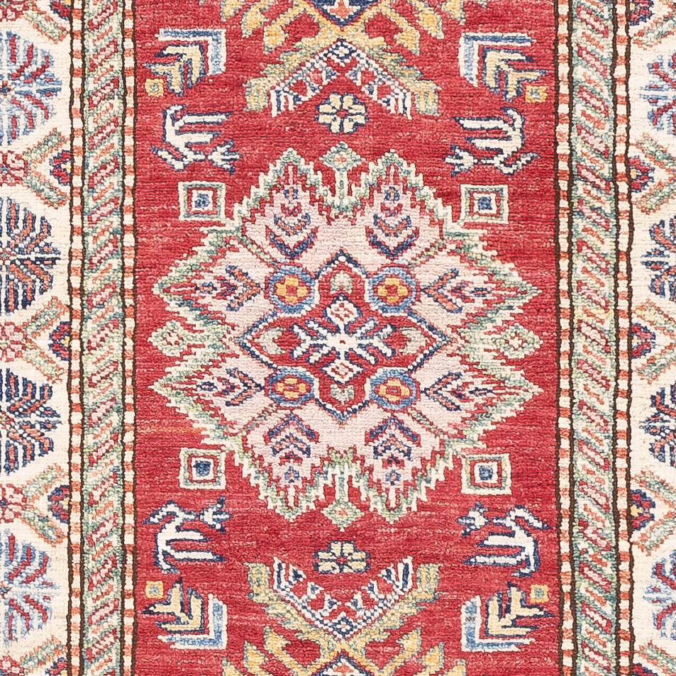 Läufer Ziegler - Kazak - 263 x 76 cm - rot