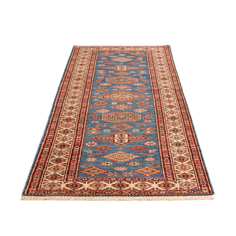 Läufer Ziegler - Kazak - 254 x 77 cm - blau