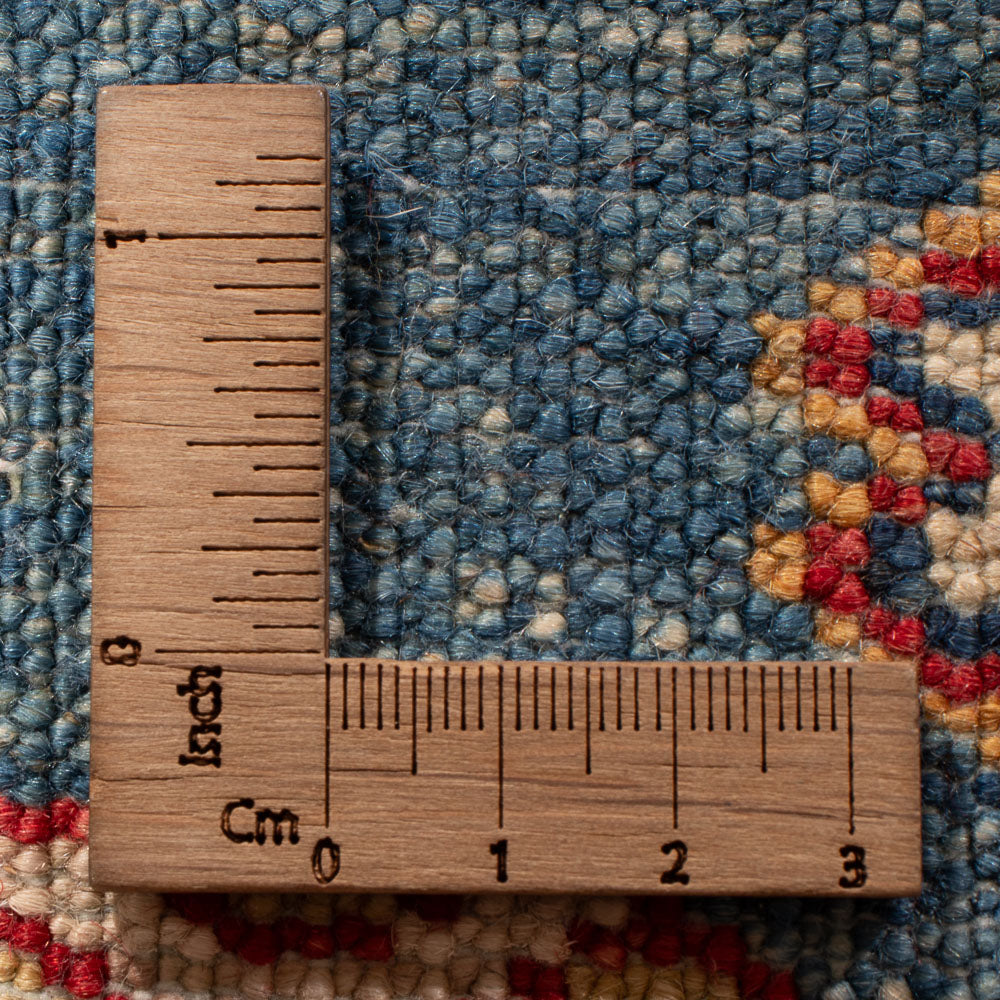 Läufer Ziegler - Kazak - 254 x 77 cm - blau