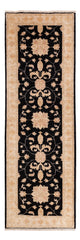 Läufer Ziegler - 253 x 83 cm - dunkelblau