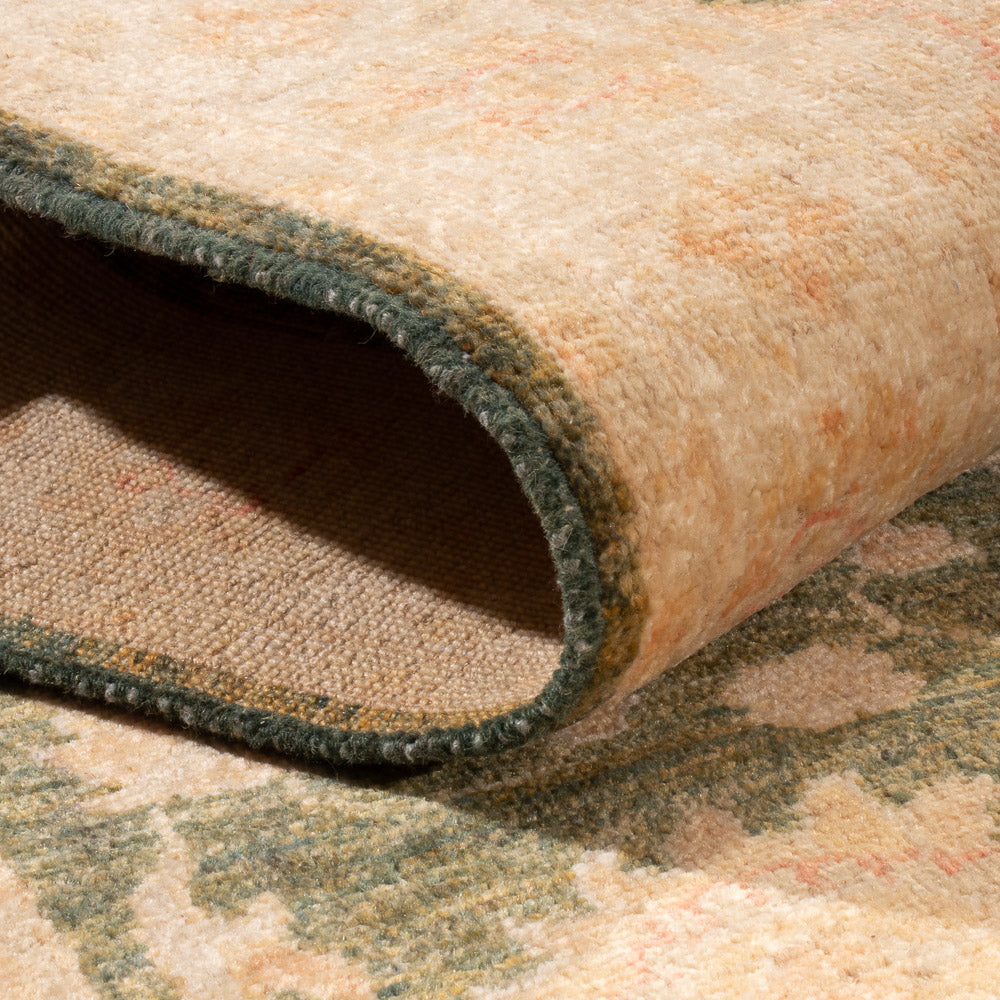 Läufer Ziegler - 297 x 85 cm - olivgrün