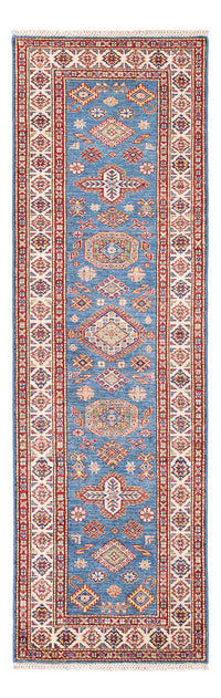 Läufer Ziegler - Kazak - 256 x 74 cm - blau