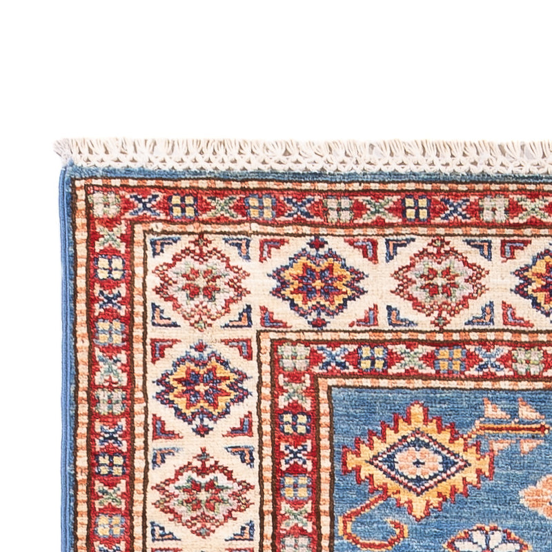 Läufer Ziegler - Kazak - 256 x 74 cm - blau