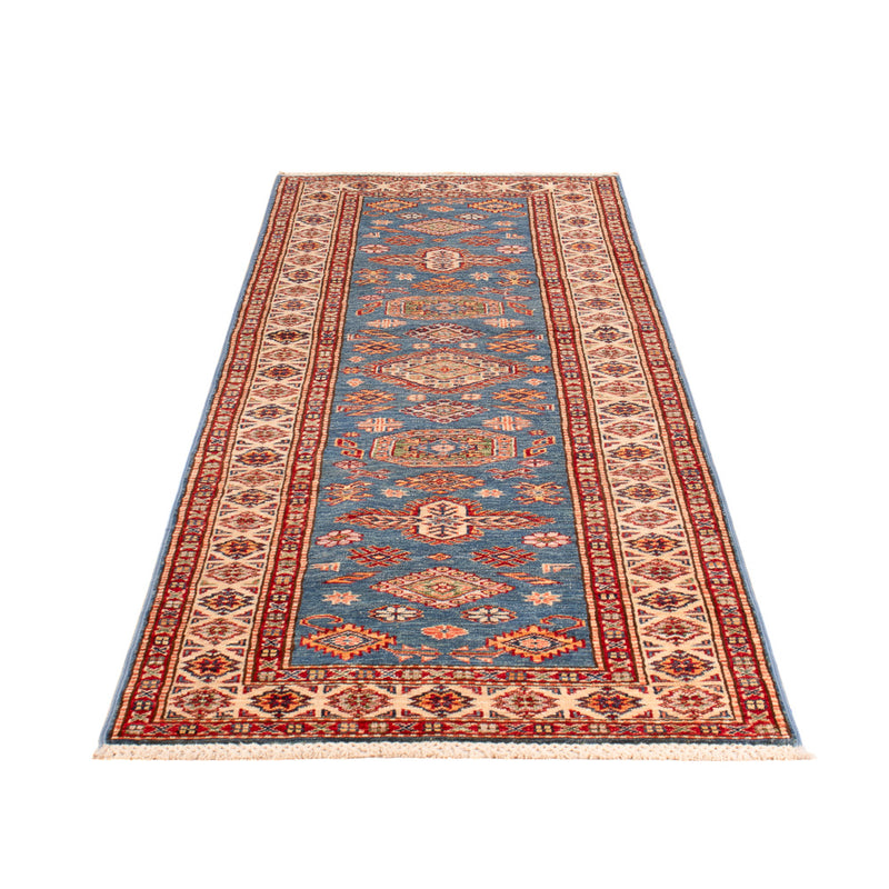 Läufer Ziegler - Kazak - 256 x 74 cm - blau