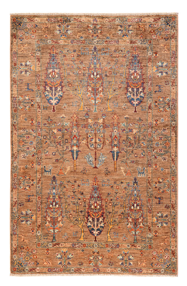 Ziegler Teppich - Ariana - 149 x 100 cm - dunkelbeige
