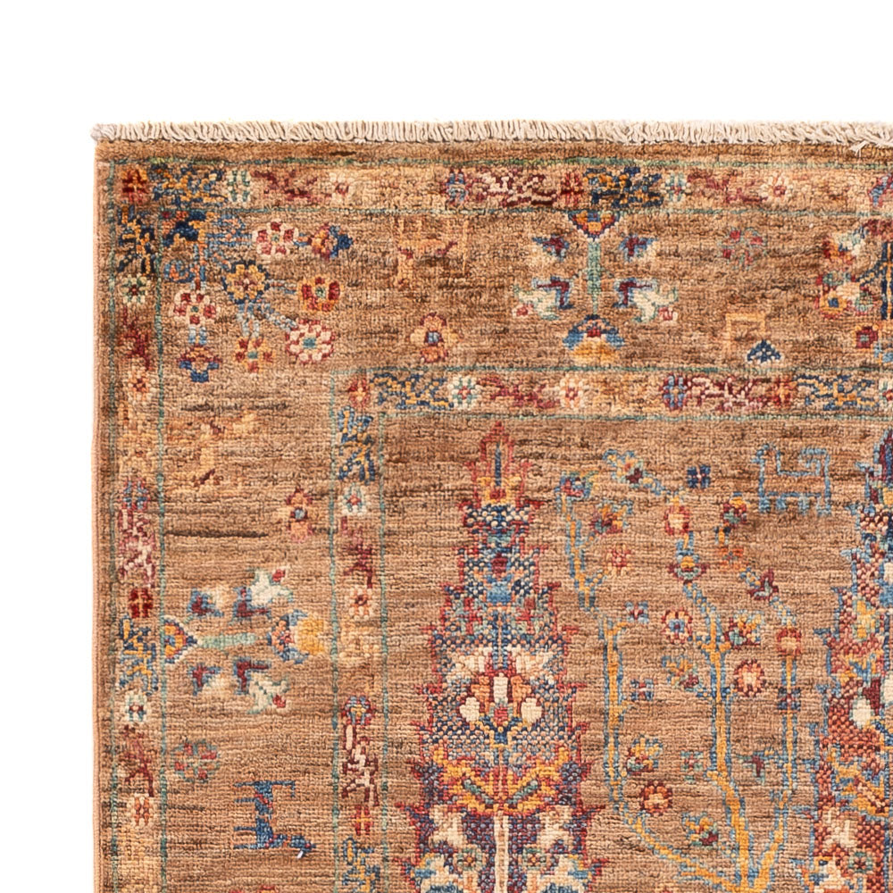 Ziegler Teppich - Ariana - 149 x 100 cm - dunkelbeige