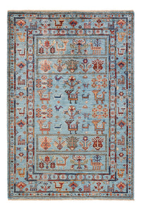 Ziegler Teppich - Ariana - 154 x 104 cm - hellblau