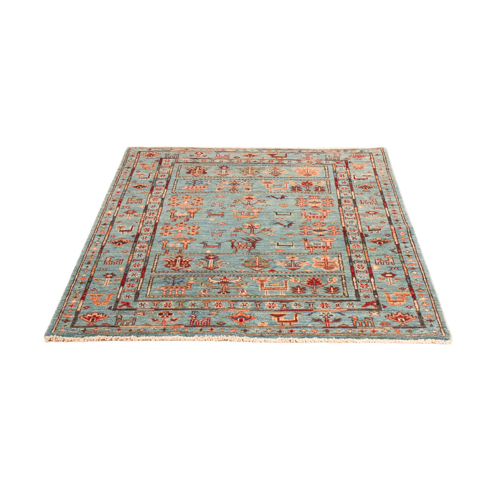 Ziegler Teppich - Ariana - 150 x 101 cm - hellblau