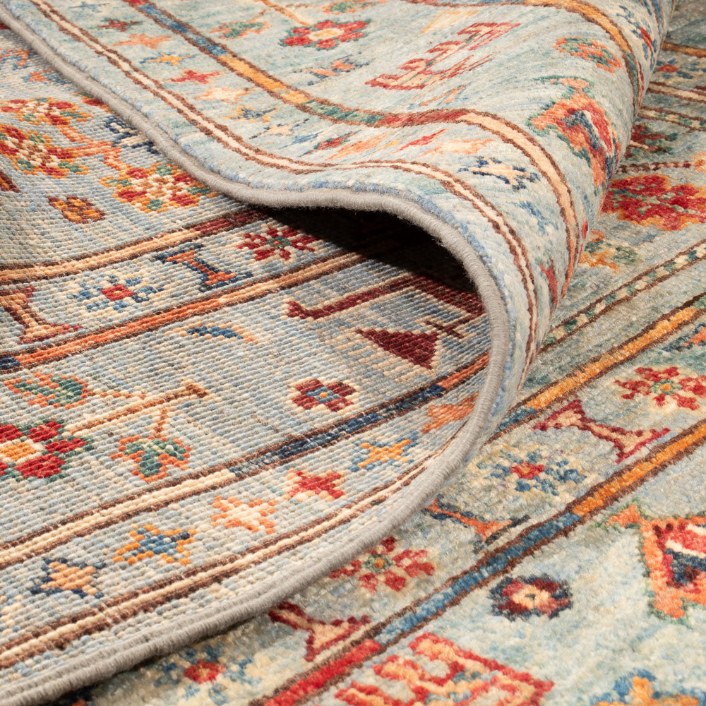 Ziegler Teppich - Ariana - 153 x 105 cm - hellblau